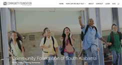 Desktop Screenshot of communityfoundationsa.org